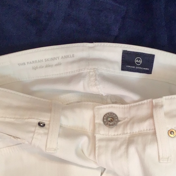 AG Farrah high rise skinny ankle distressed jeans - Picture 12 of 14